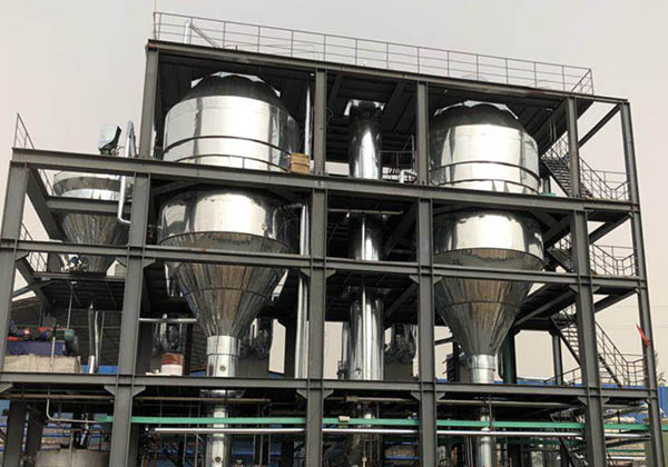 雙效濃縮蒸發器（qì）案（àn）例實景（jǐng）