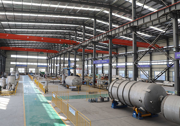 蒸（zhēng）發（fā）器生產（chǎn）廠家組裝車間（jiān）