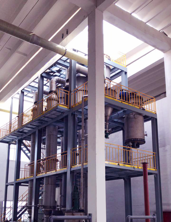 危廢廢水處理項目三（sān）效蒸發（fā）器