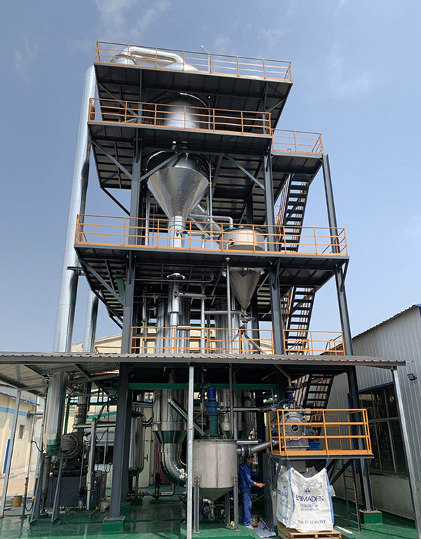 硫酸鈉MVR蒸發器（qì）現場實拍