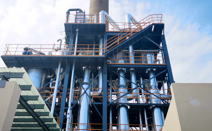 多（duō）效蒸發工藝廢水出鹽設備