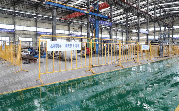 蒸（zhēng）發除鹽設備生（shēng）產車（chē）間