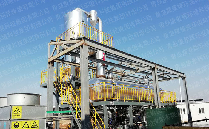 MVR蒸發器處理鑽井石油廢水