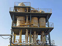 印染行業廢水處理三效蒸（zhēng）發案例