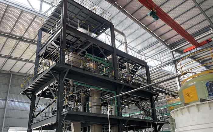 MVR蒸發器處理鋰（lǐ）電廢液