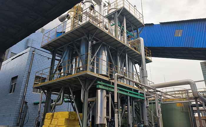 含COD高鹽焦化廢水蒸發結晶（jīng）分鹽案例